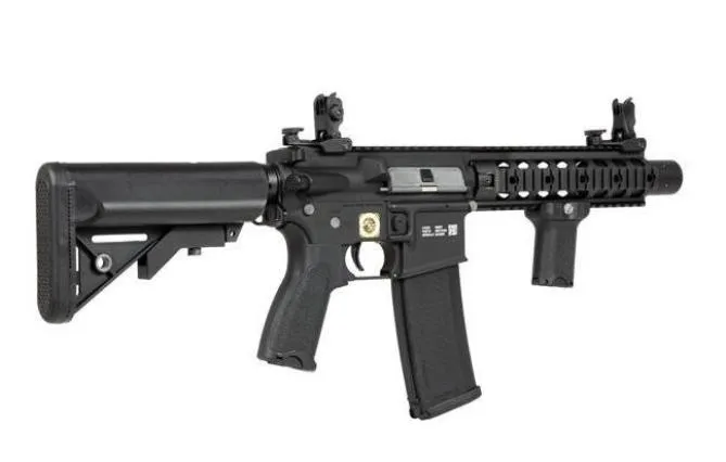 Specna Arms RRA SA-E05 EDGE Carbine mit ASR Mosfet Black AEG 0,5 Joule